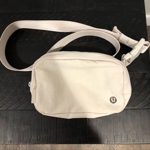 Lululemon belt bag. White. New without tags.